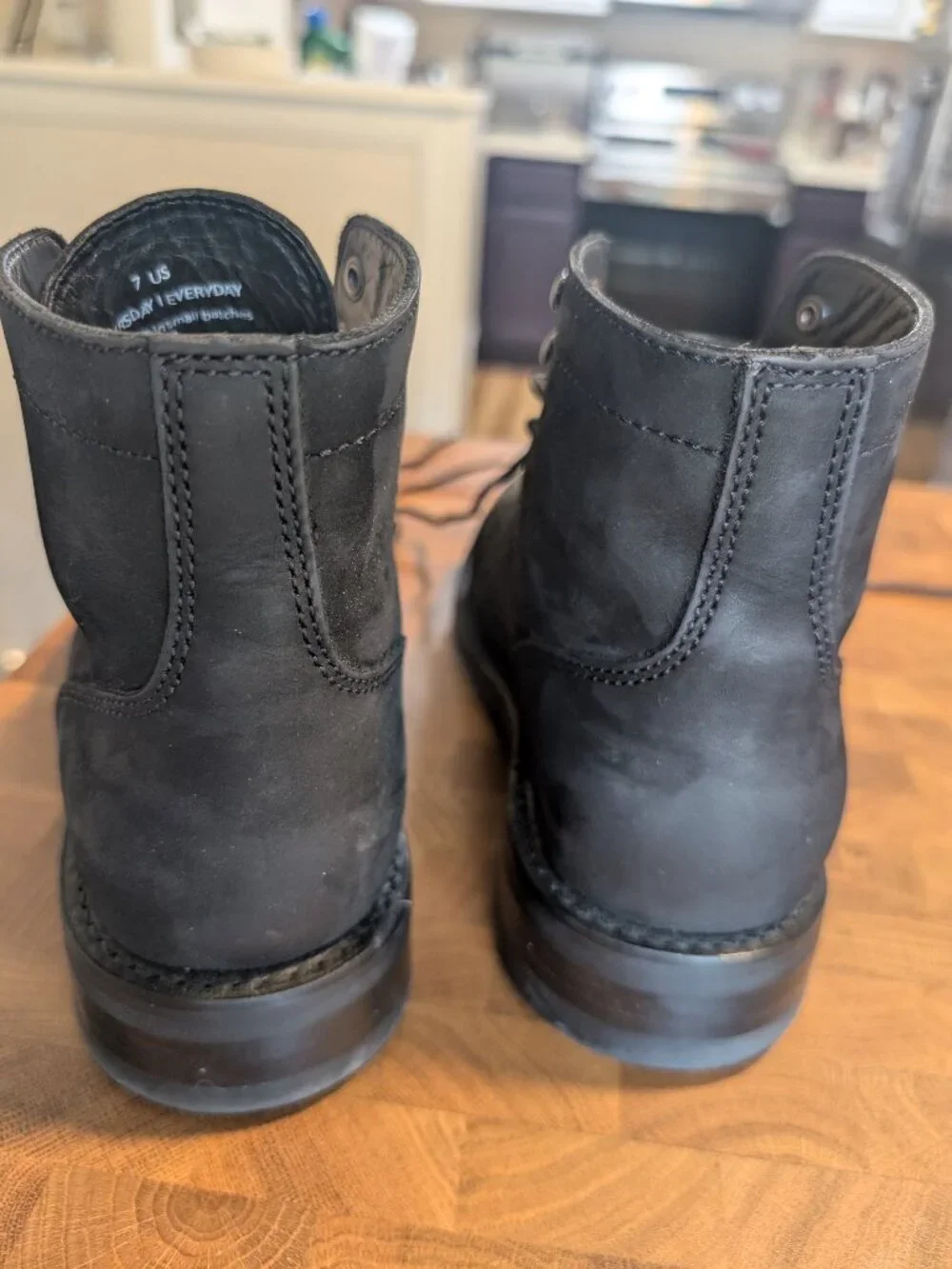 Thursday Boots Co. Captain Matte Black size 7 mens